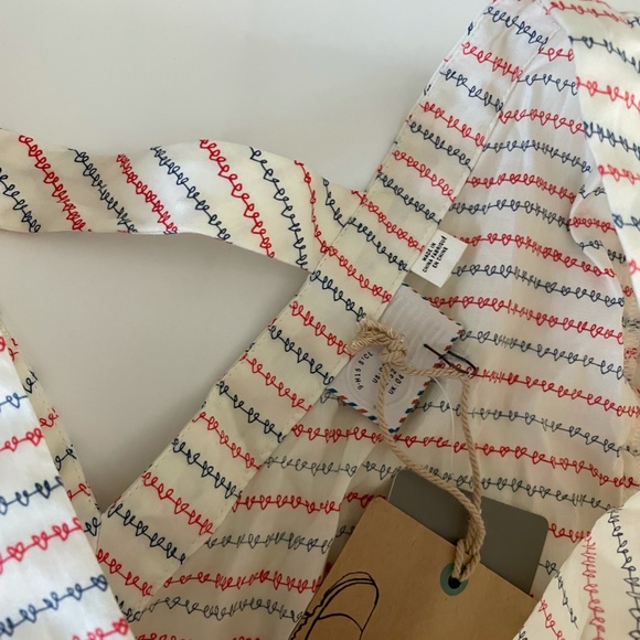 Anthropologie Postage Stamp Brand Top - Picture 2 of 4